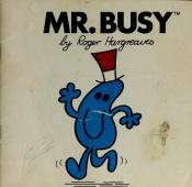 book cover of Mr. Busy by Roger Hargreaves