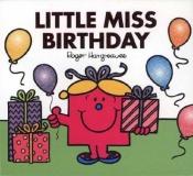 book cover of Little Miss Birthday by Roger Hargreaves