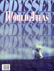 book cover of Hammond odyssey atlas of the world by Hammond Incorporated.