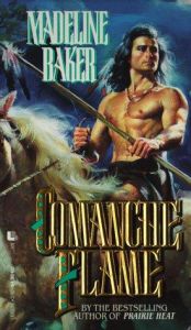 book cover of Comanche Flame (Leisure Historical Romance) by Amanda Ashley