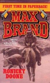 book cover of Ronicky Doone (Leisure Western) by Max Brand