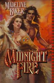 book cover of Midnight Fire by Amanda Ashley