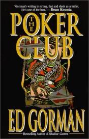 book cover of The Poker Club by Edward Gorman