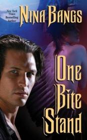 book cover of One Bite Stand (MacKenzie Vampires) by Nina Bangs