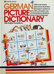 book cover of German Picture Dictionary by Angela Wilkes