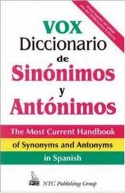 book cover of Vox Diccionario De Sinonimos Y Antonimos by Vox