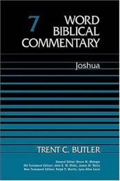 book cover of Word Biblical Commentary Vol. 7, Joshua (butler), 350pp by Trent Butler