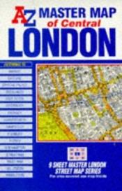 book cover of 9 Sheet Master Plan of London (London street maps) by Geographers' A-Z Map Company