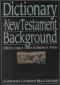 Dictionary of New Testament background