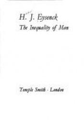 book cover of Inequality of Man by H.J. Eysenck