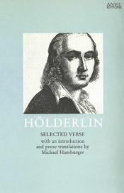 book cover of Hölderlin, selected verse by Фридрих Гёльдерлин