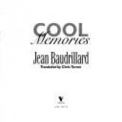 book cover of Cool Memories by Jean Baudrillard