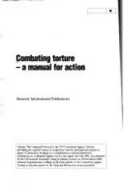 book cover of Combating Torture: A Manual for Action by Amnesty International