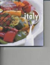 book cover of A Little Taste of Italy by Sophie Braimbridge