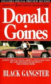 book cover of Black Gangster by Donald Goines