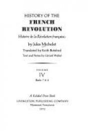 book cover of Histoire de la revolution française by Jules Michelet