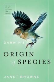 book cover of Darwin's Origin of species by Janet Browne