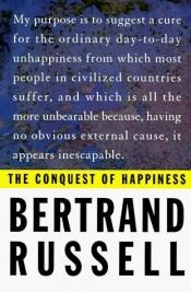 book cover of The Conquest of Happiness by Bertrand Russell
