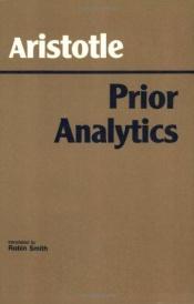 book cover of Prior Analytics by อริสโตเติล