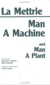 book cover of Man a Machine by Жюльен Офре де Ламетри