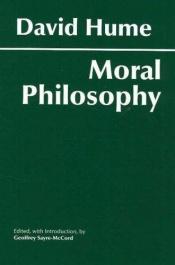book cover of Moral Philosophy by ديفيد هيوم