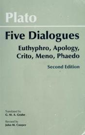 book cover of Plato: Five Great Dialogues by プラトン