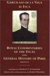 book cover of Comentarios Reales de los Incas by Garcilaso de la Vega