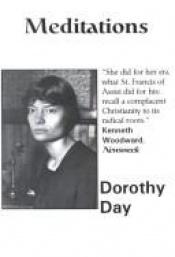 book cover of Meditations by Dorothy Day