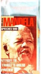 book cover of Nelson Mandela, speeches 1990 : "intensify the struggle to abolish apartheid" by நெல்சன் மண்டேலா