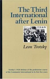book cover of The Third International After Lenin by Leon Trotsky
