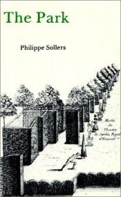 book cover of The park by Philippe Sollers