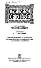 book cover of The Best of Rilke: 72 Form-True Verse Translations with Facing Originals, Commentary, and Compact Biography (English and German Edition) by 莱纳·玛利亚·里尔克