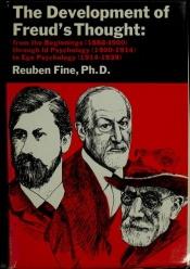 book cover of The Development of Freud's Thought by ראובן פיין