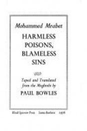 book cover of Harmless poisons, blameless sins by Mohammed Mrabet