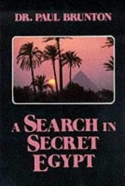 book cover of El Egipto secreto by Paul Brunton
