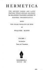 book cover of Hermetica by Sir Walter Scott