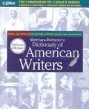 book cover of Webster's Dictionary of American Writers by Websters