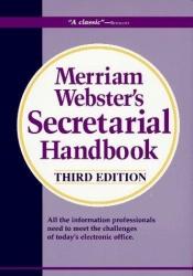 book cover of Merriam-Webster's Secretarial Handbook by Websters