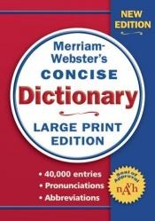 book cover of Merriam-webster's Concise Dictionary by Websters