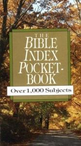 book cover of The Bible Index Pocket-Book by Luci Shaw