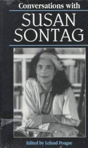 book cover of Conversations with Susan Sontag by সুসান সনট্যাগ