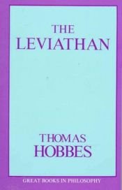 book cover of Leviathan by 토머스 홉스