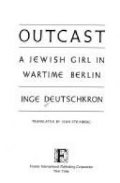 book cover of Outcast by Inge Deutschkron