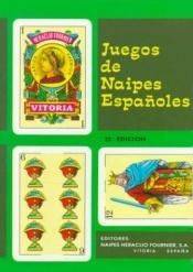 book cover of Juegos De Naipes Espanoles by Us Games Systems