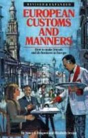 book cover of European Customs and Manners by Nancy L. Braganti