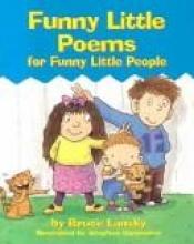 book cover of Funny Little Poems for Funny Little People by Bruce Lansky