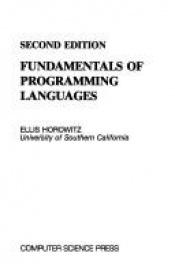 book cover of Fundamentals of programming languages by Ellis Horowitz