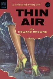 book cover of Thin Air by Howard Browne