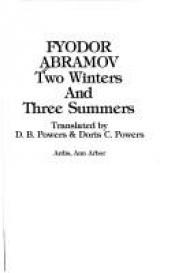 book cover of Two winters and three summers by Fyodor Abramov