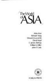 book cover of The World of Asia by Akira Iriye